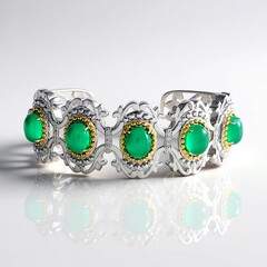 Bracciale in argento con Agata