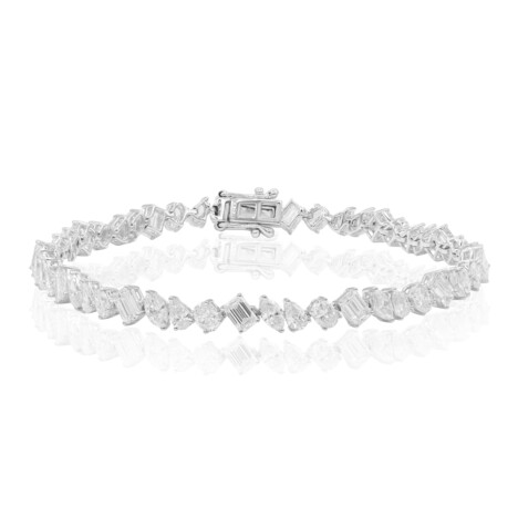 18K SI1 (H) Diamond Gold Bracelet (CIRARI)