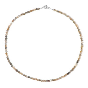 Collar en plata con Piedra de Luna