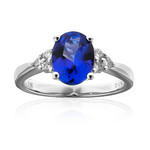 AAA-Tansanit-Goldring (CIRARI)