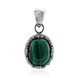 Ciondolo in argento con Malachite (Art of Nature)
