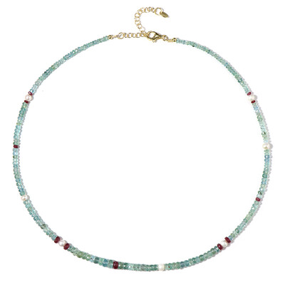 Collana in argento con Smeraldo Zambia (Riya)