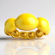 Bague en argent (Joias do Paraíso)