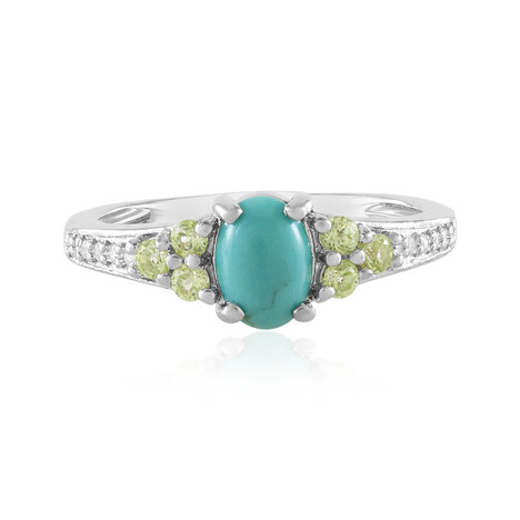 Bague en argent et Turquoise de Tyrone