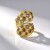 Bague en or et Diamant champagne I2 (de Melo Gold)