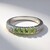 Anello in argento con Alessandrite Occhio di Gatto