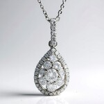 Collier en or et Diamant SI1 (H) (CIRARI)