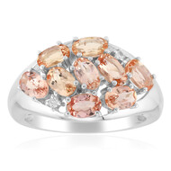 Ouro Preto-Kaiserlicher Topas-Silberring (Pallanova)