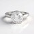 Anello in argento con Quarzo Bianco