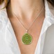 Peridot Silver Necklace