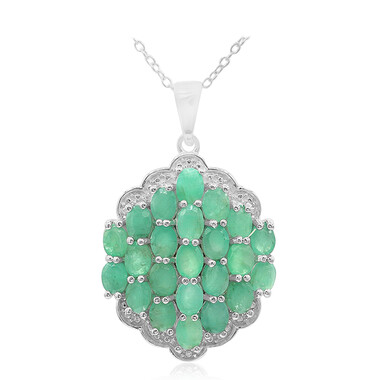 Collana in argento con Smeraldo