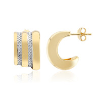 I3 (I) Diamond Silver Earrings