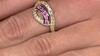 Bague en or et Saphir rose de Ceylan (Adela Gold)