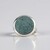 Anello in argento con Fuchsite (dagen)