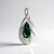 Pendentif en argent et Opale Mezezo (de Melo)