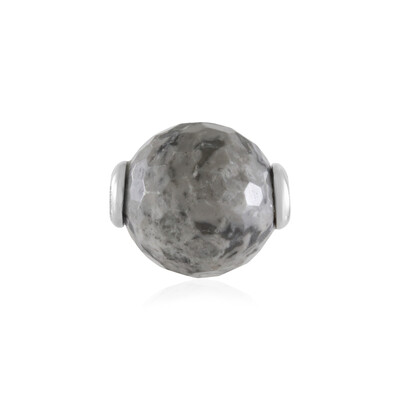 Ciondolo in argento con Agata Color Argento (MONOSONO COLLECTION)