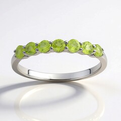 Anello in argento con Idocrasio