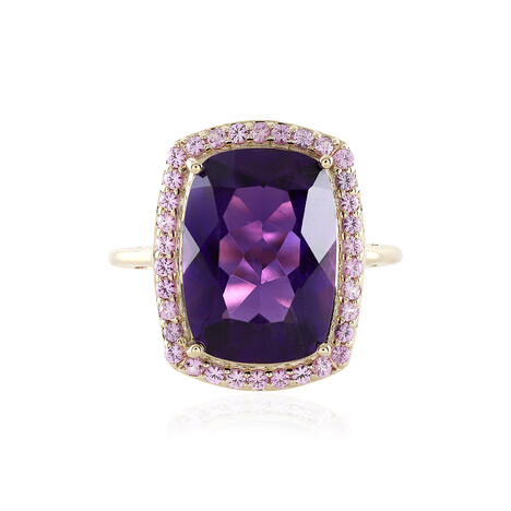 Sibirischer Amethyst-Goldring (Adela Gold)
