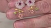 Pendientes en plata con Cuarzo blanco (Gems en Vogue)