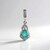 Ciondolo in argento con Grandidierite