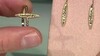 Pendientes en oro con Diamante champán I2 (de Melo Gold)