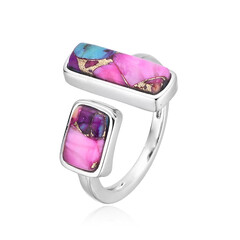 Türkis-Mosaik-Silberring