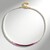 Collana in argento con Rubino