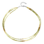 Collar en plata con Grosularia
