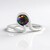 Anello in argento con Opale Mezezo (de Melo Essence)