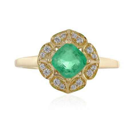 9K Ethiopian Emerald Gold Ring