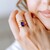 Amethyst-Silberring (MONOSONO COLLECTION)