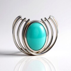 Ciondolo in argento con Amazzonite