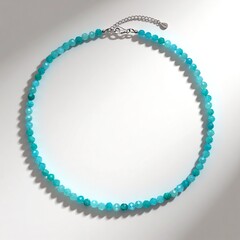 Collana in argento con Amazzonite