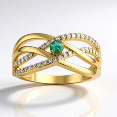 Anello in oro con Alessandrite (de Melo Gold)
