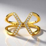 Anello in oro con Diamante SI1 (H)
