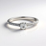 Anillo en plata con Zircón