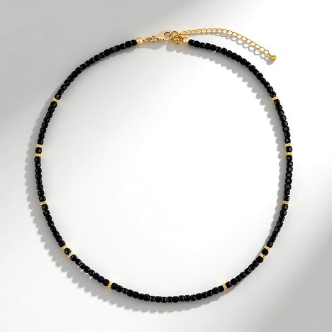 Collana in argento con Tormalina Nera