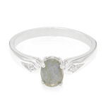 Anello in argento con Labradorite
