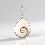 Ciondolo in argento con Occhio di Shiva (Bali Barong)