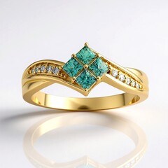 Anello in oro con Alessandrite