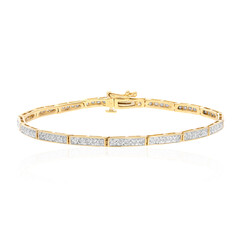 I2 (I) Diamant-Goldarmband