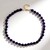 Collana in argento con Ametista Zambiana (Adela Silber)