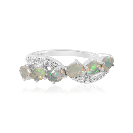 Welo-Opal-Silberring