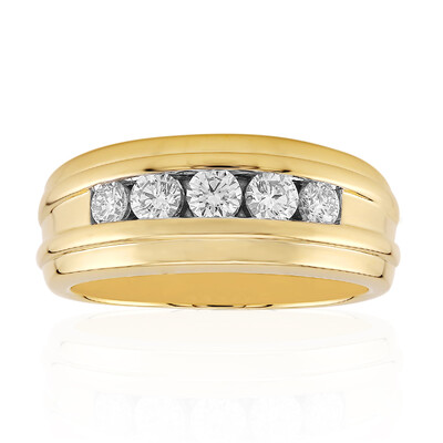 Anello in oro con Diamante IF (D) (Annette)