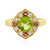 Anello in argento con Peridoto