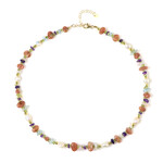 Collana in argento con Berillo Fancy