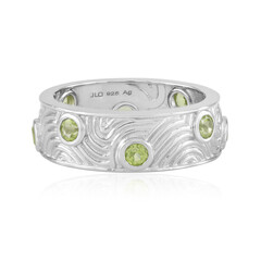 Zilveren ring met peridoots (de Melo Essence)