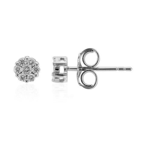 VVS1 (G) Brillant-Goldohrringe (Annette)