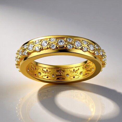 Anello in argento con Zircone