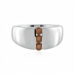 Anillo en oro con Diamante champán I2 (de Melo Gold)